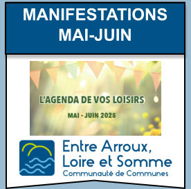 Manifestations  Mai-Juin