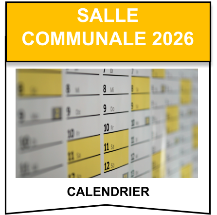 calendrier  salle   communale 2026