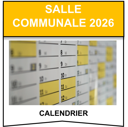 calendrier  salle   communale 2026