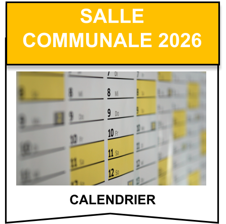 calendrier  salle   communale 2026